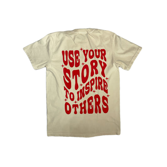 OFF WHITE "Use Your Story to Inspire Others"