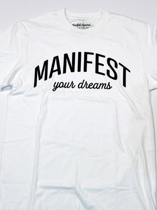 "MYD" Rubber label logo Tee "White"