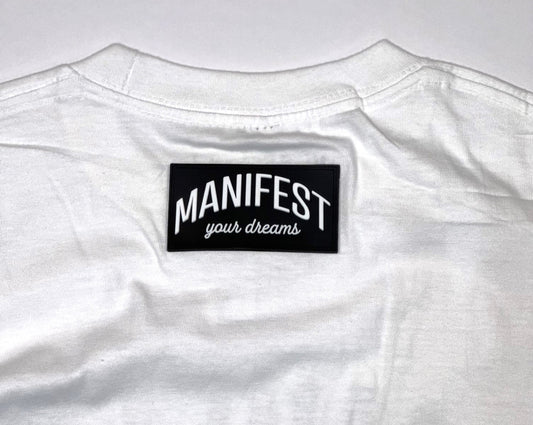 "MYD" Rubber label logo Tee "White"