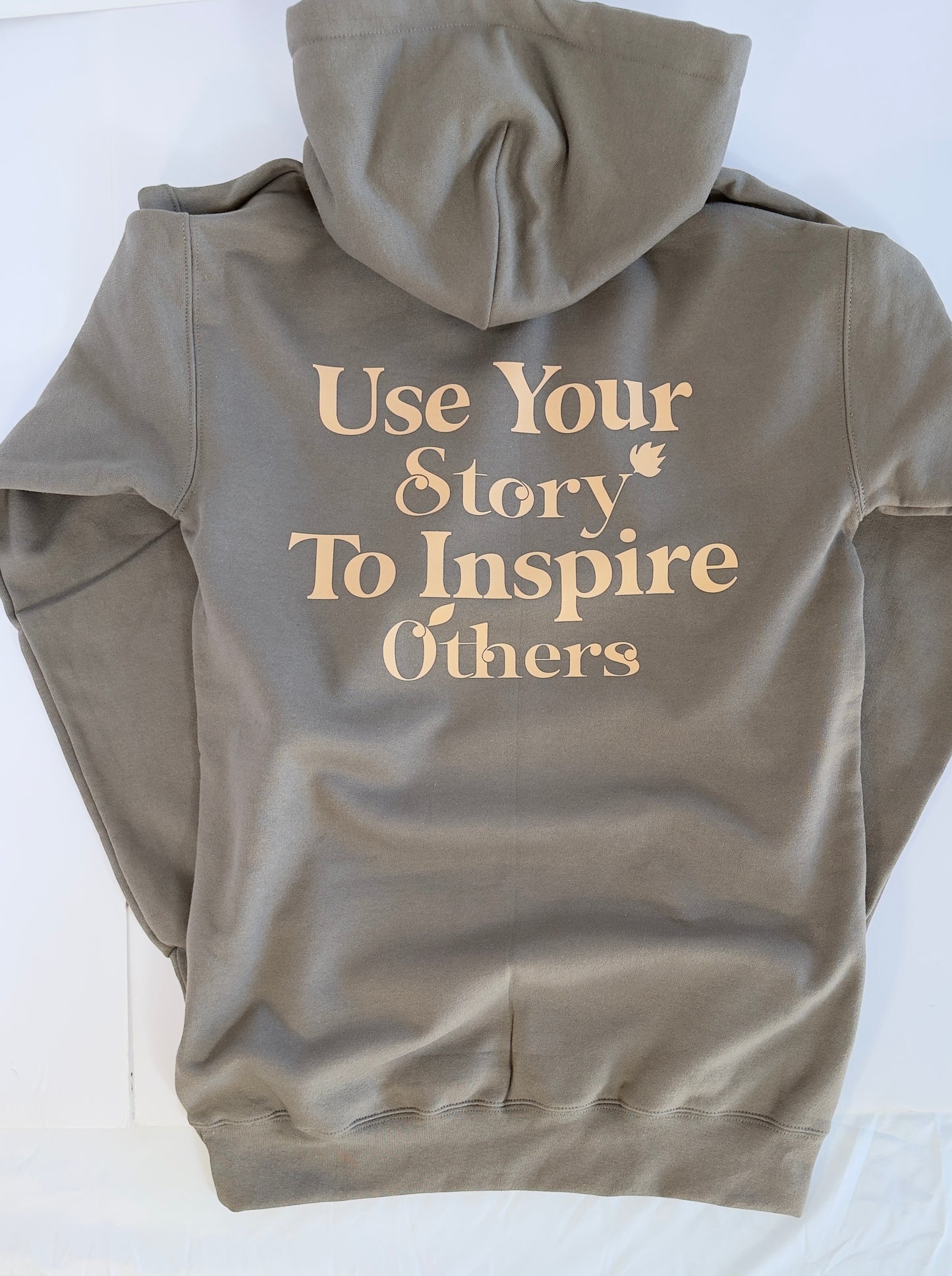 "Manifest Your Dreams Apparel" Olive Hoodie