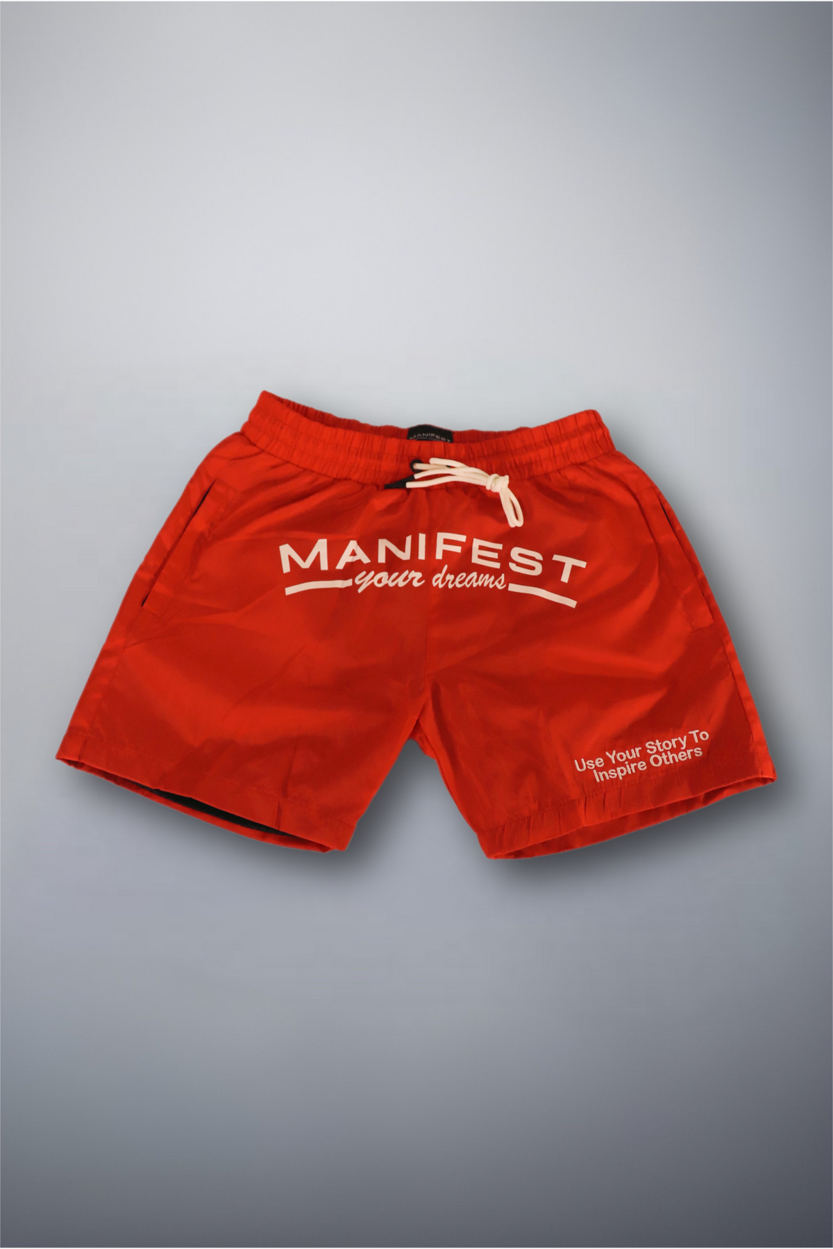 Windbreaker Shorts "Manifest Your Dreams"