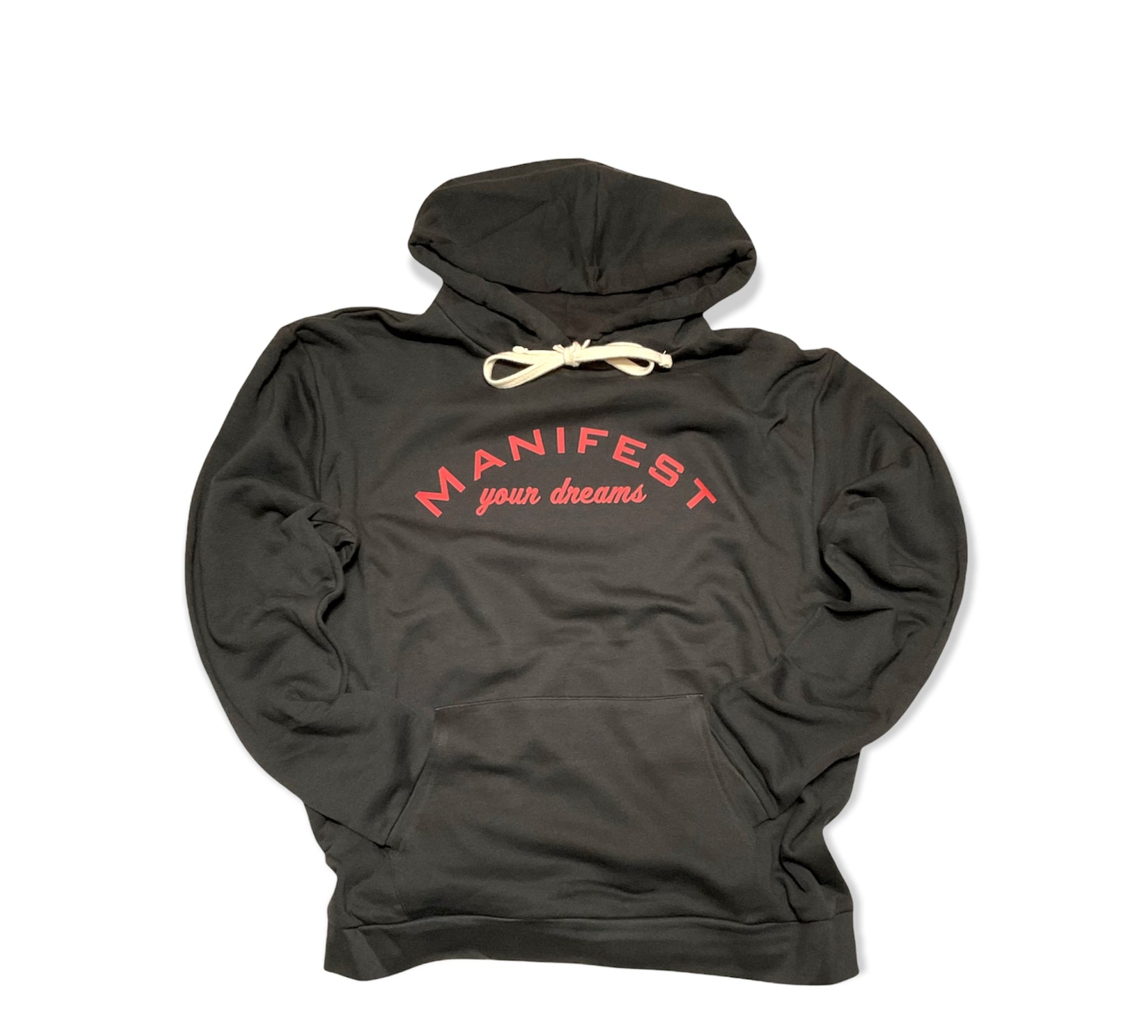 "Manifest Your Dreams Apparel" Hoodie "Black" "Red"