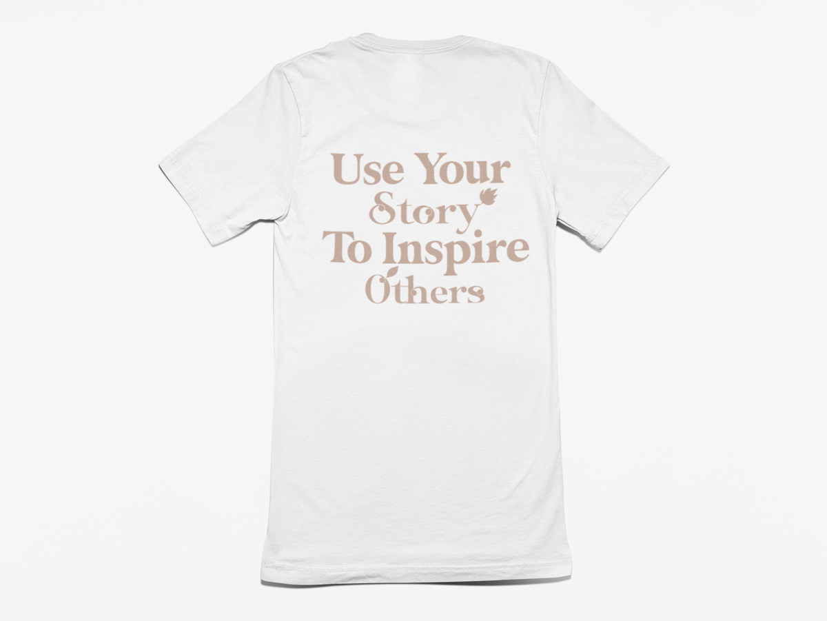 Manifest Your Dreams "Your Story" Tan Shirt