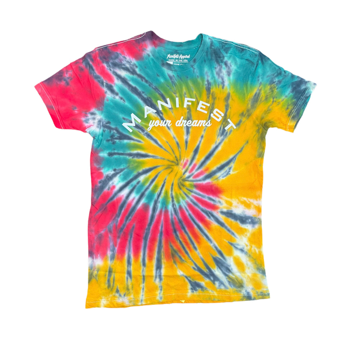 Manifest Your Dreams Tie Dye - Multi-Color